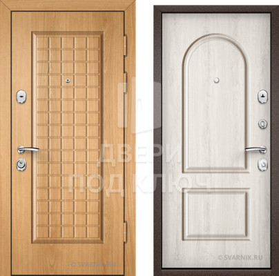 Входная усиленная металлическая дверь в офис ДПК-9469