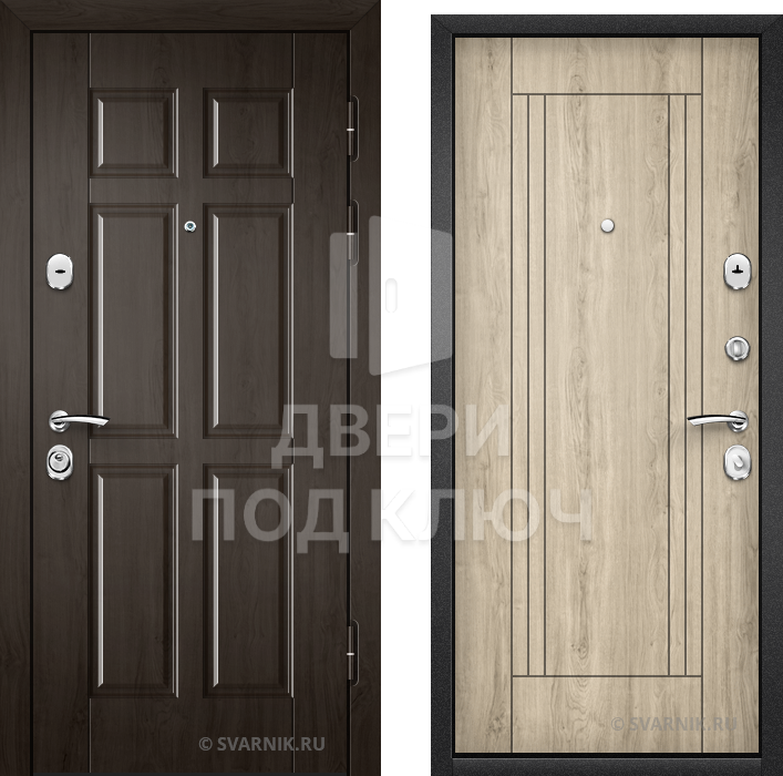 Входная вторая дверь в дом ДПК-2191